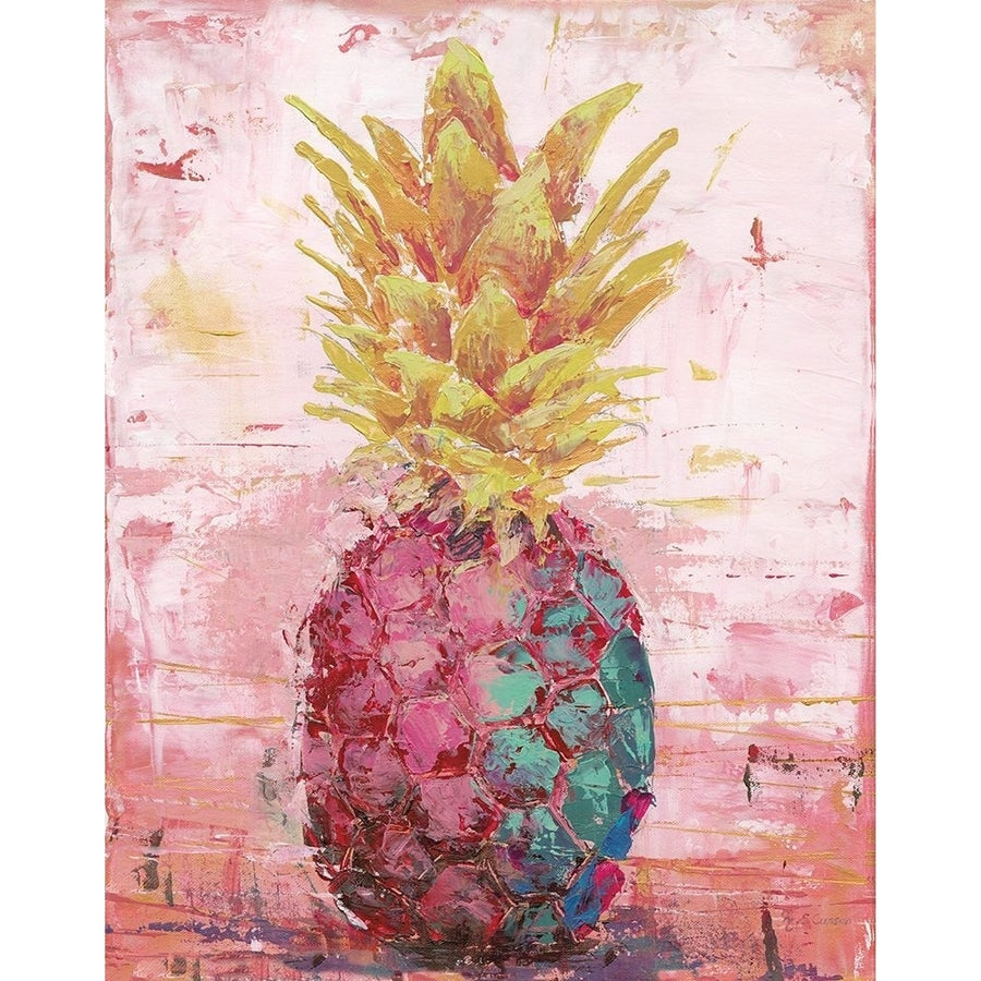 Painted Pineapple I Poster Print by Marie-Elaine Cusson Image 1