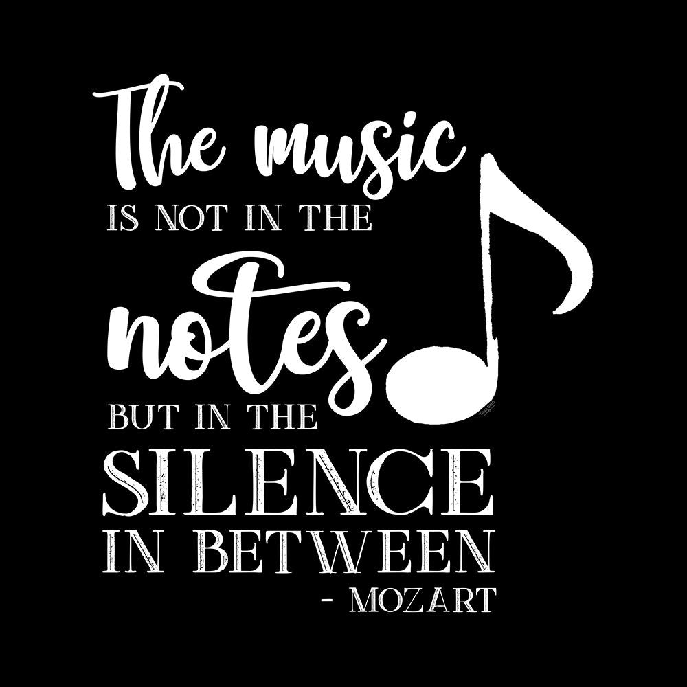 Moved by Music black II-Mozart by Tara Reed Image 1