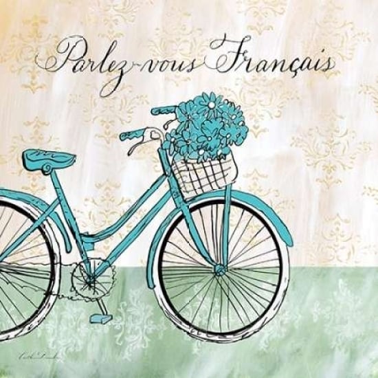 Bonjour de Paris I Poster Print by Caitlin Dundon Image 1