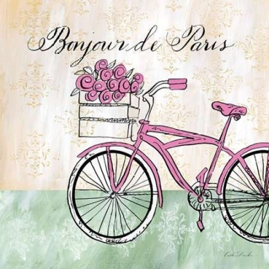 Bonjour de Paris II Poster Print by Caitlin Dundon Image 2