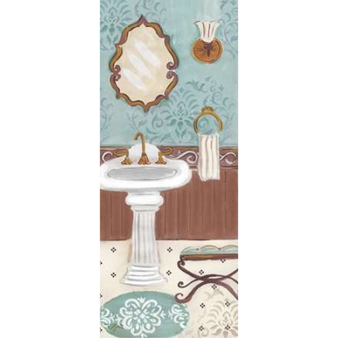 Fancy Bath Panel I Poster Print by Rebecca Lyon Image 2