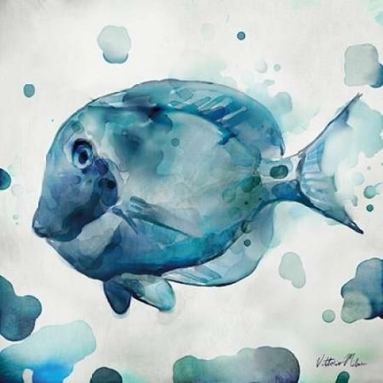 Watercolor Sea Creatures II Poster Print by Vittorio Milan Image 1