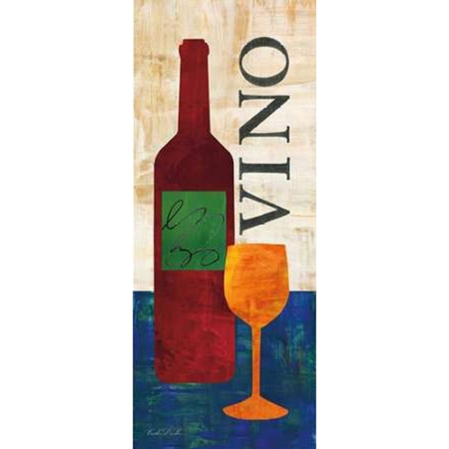 Wine and Vino I Poster Print by Caitlin Dundon Image 1