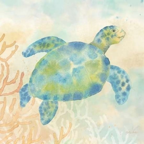 Under the Sea I Poster Print by Cynthia Coulter Image 2