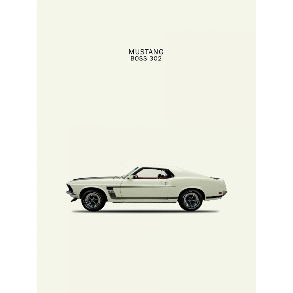 Ford Mustang Boss302 1969 Poster Print by Mark Rogan RGN113094 Image 1