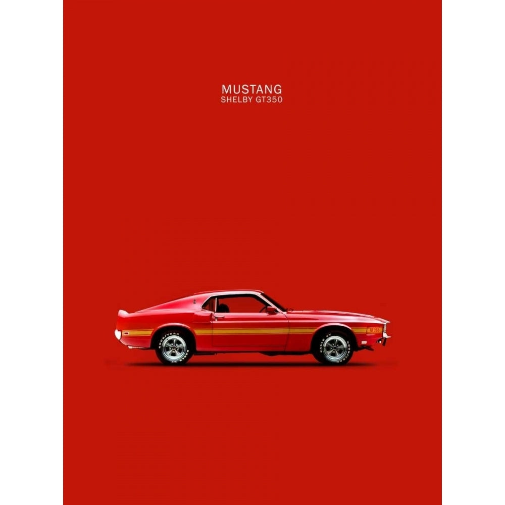 Ford Mustang Shelby GT350 1969 Poster Print by Mark Rogan RGN113096 Image 1