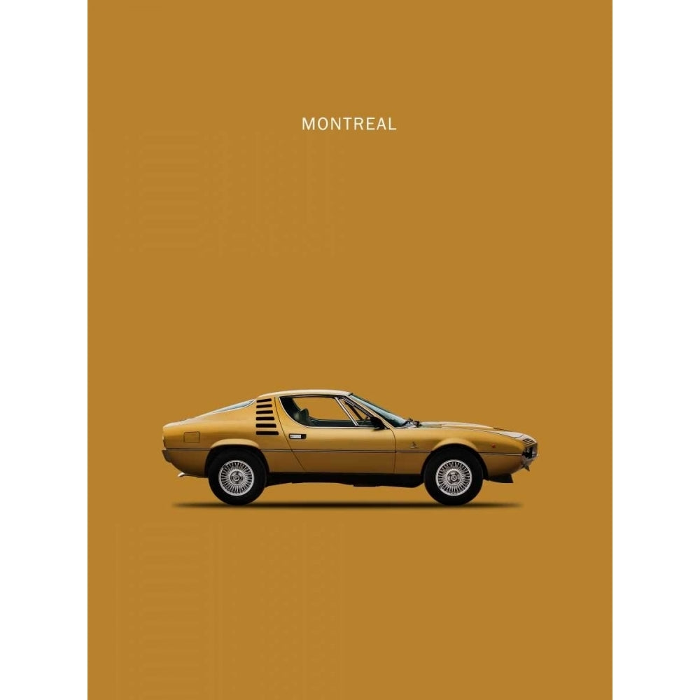 Alfa Romeo Montreal 1972 Poster Print by Mark Rogan RGN113227 Image 1