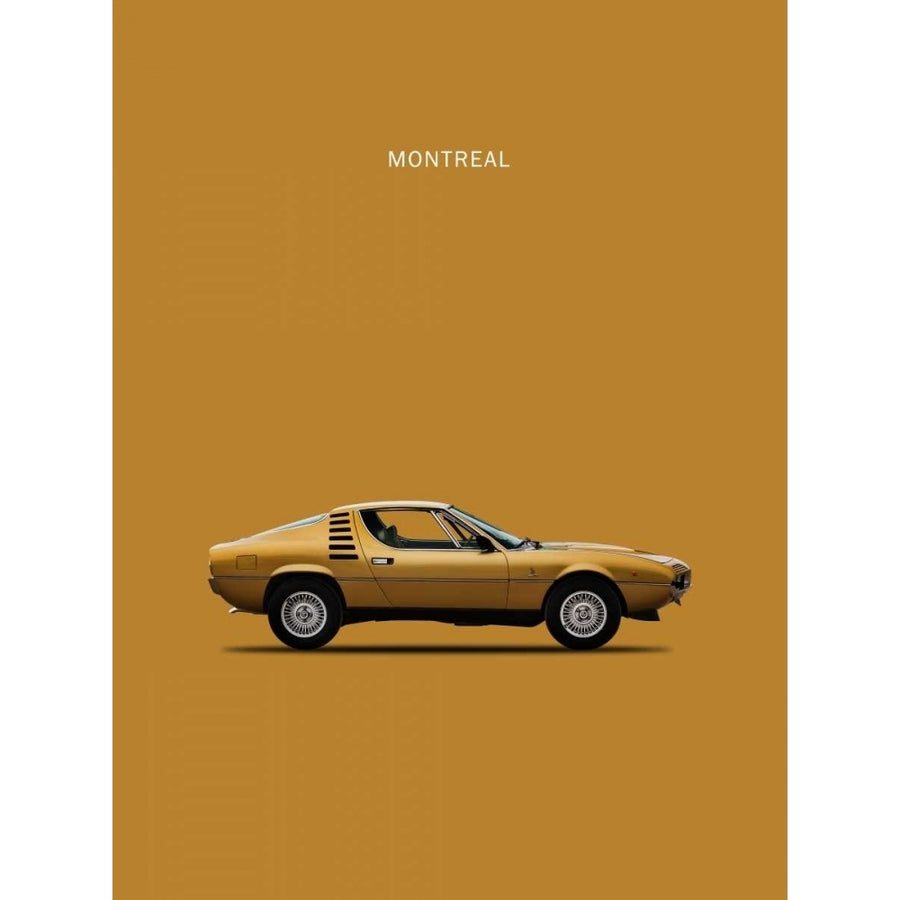 Alfa Romeo Montreal 1972 Poster Print by Mark Rogan RGN113227 Image 1