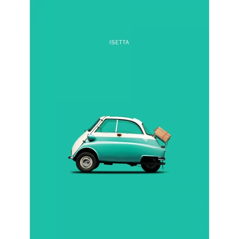 BMW Isetta 300 Red Poster Print by Mark Rogan RGN113229 Image 1