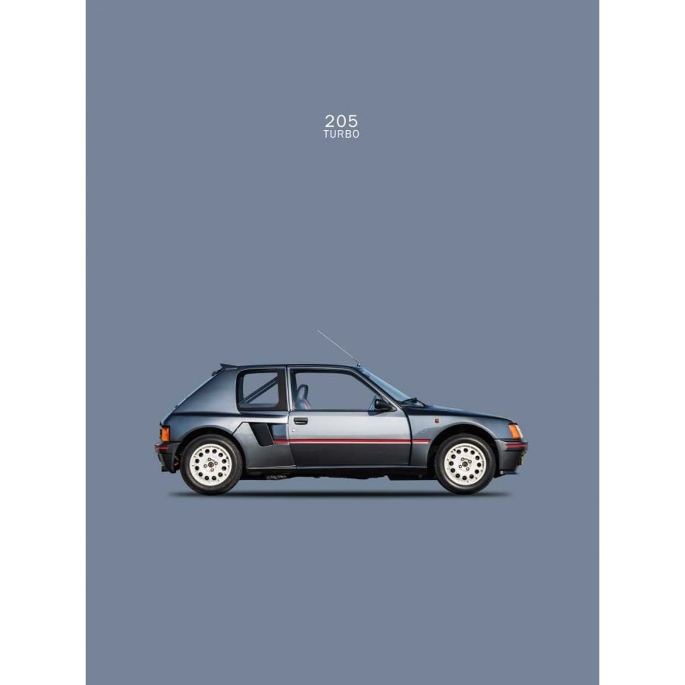 Peugeot 205 Turbo 1984 Poster Print by Mark Rogan RGN113251 Image 1