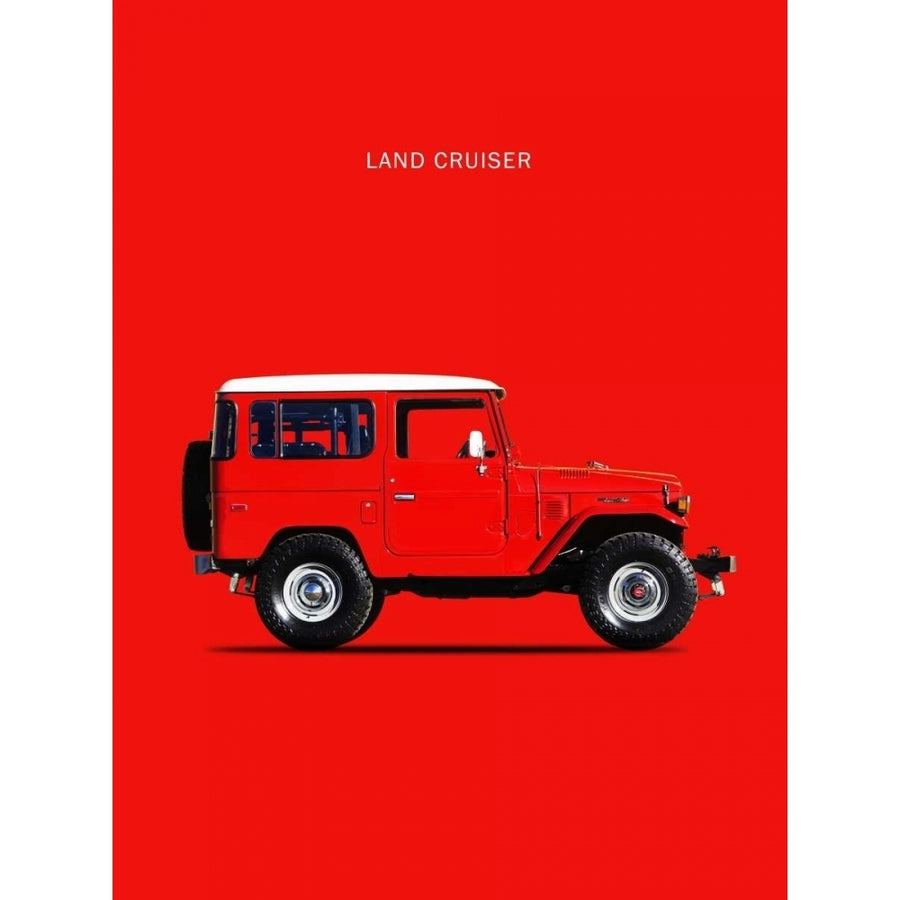 Toyota Land Cruiser FJ40 1977 Poster Print by Mark Rogan RGN113282 Image 1