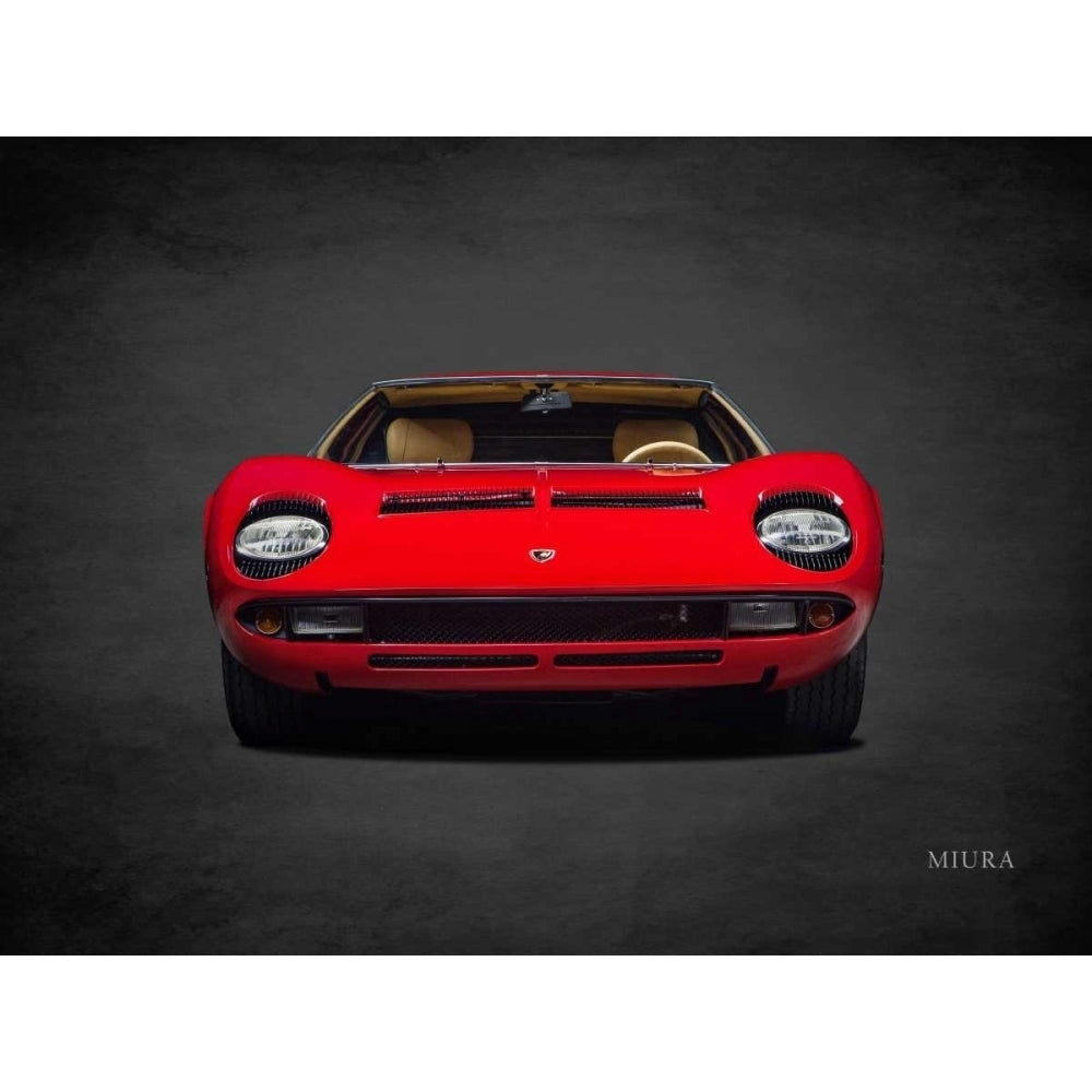 Lamborghini Miura Poster Print by Mark Rogan RGN114432 Image 1