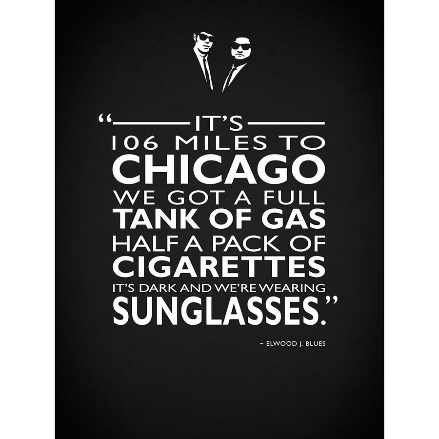 The Blues Brothers -Sunglasses Poster Print by Mark Rogan RGN114833 Image 1