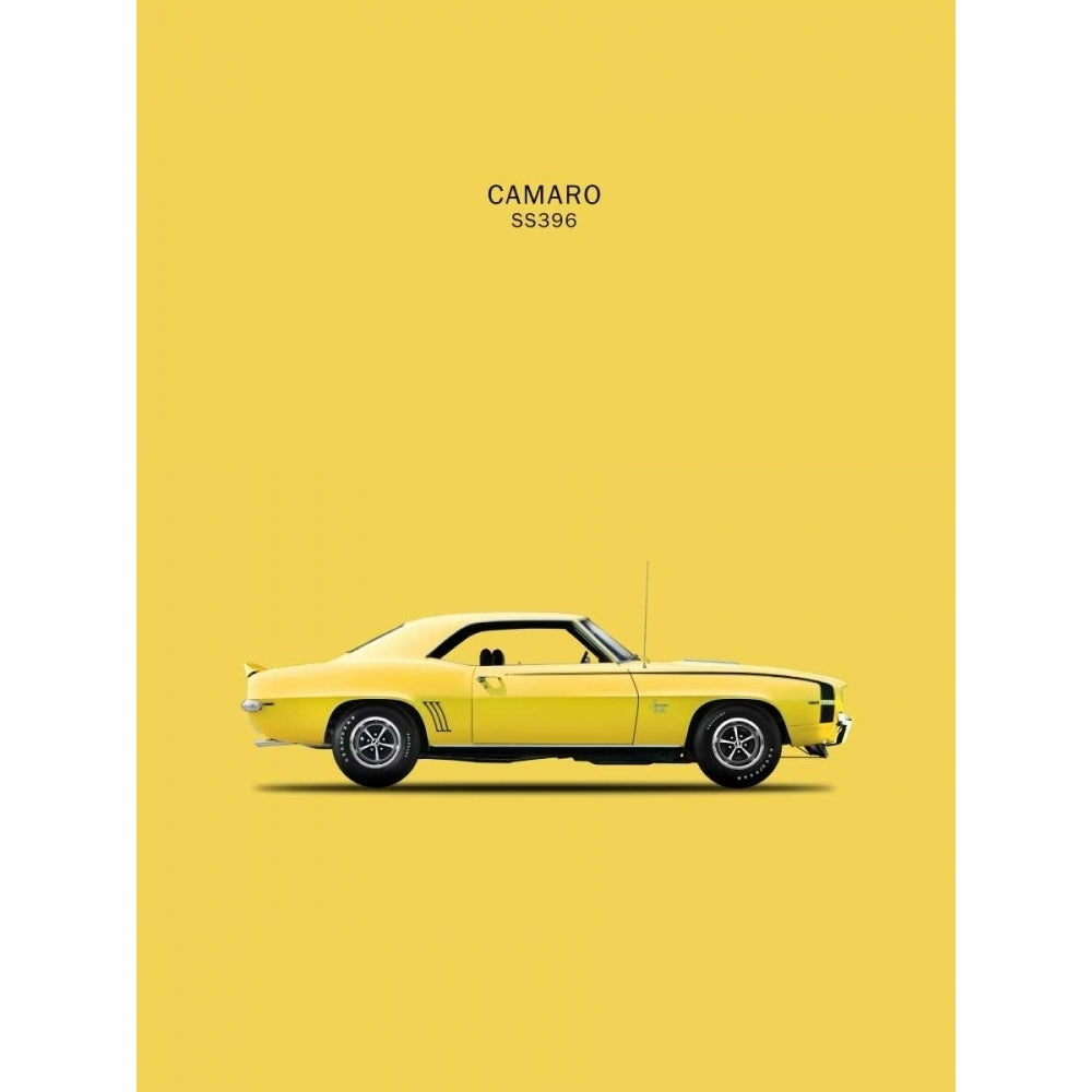 Chevy Camaro SS396 1969 Poster Print by Mark Rogan RGN113261 Image 1