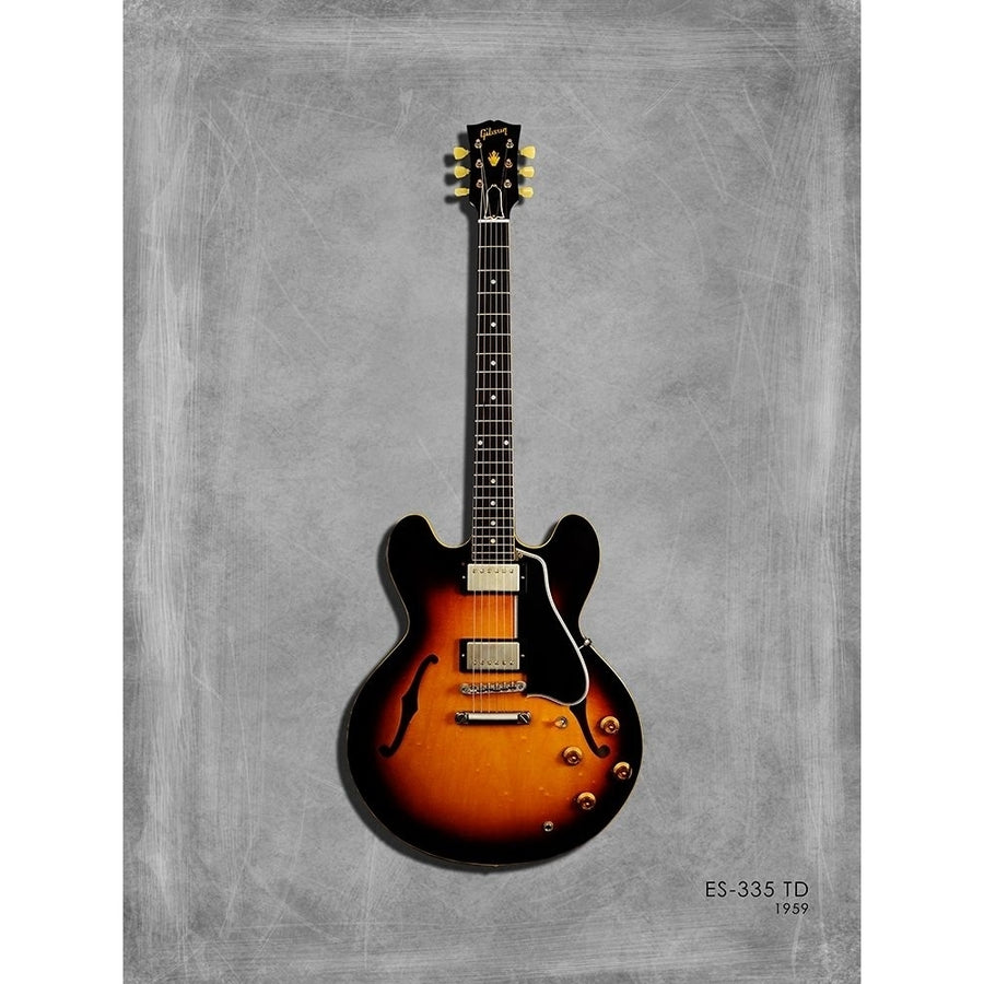 Gibson ES335 59 Poster Print by Mark Rogan RGN114876 Image 1