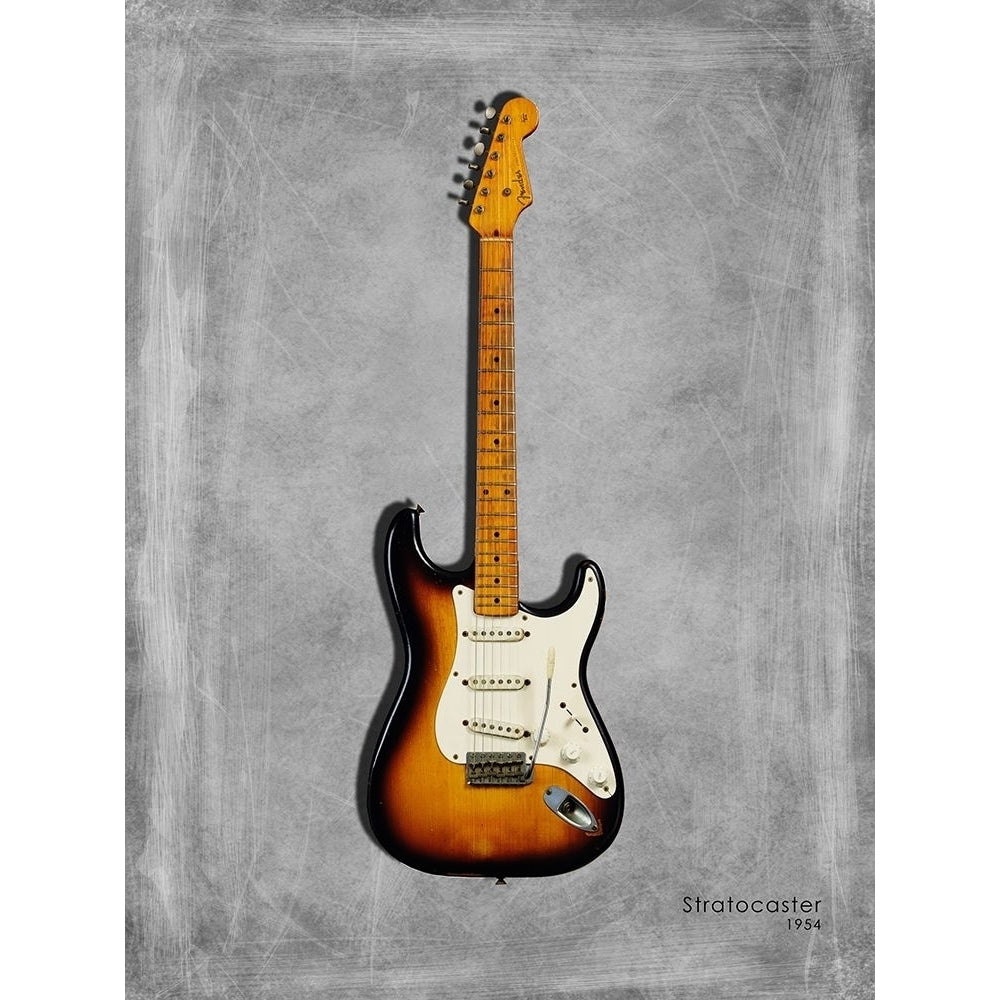 Fender Stratocaster 54 Poster Print by Mark Rogan RGN114865 Image 1