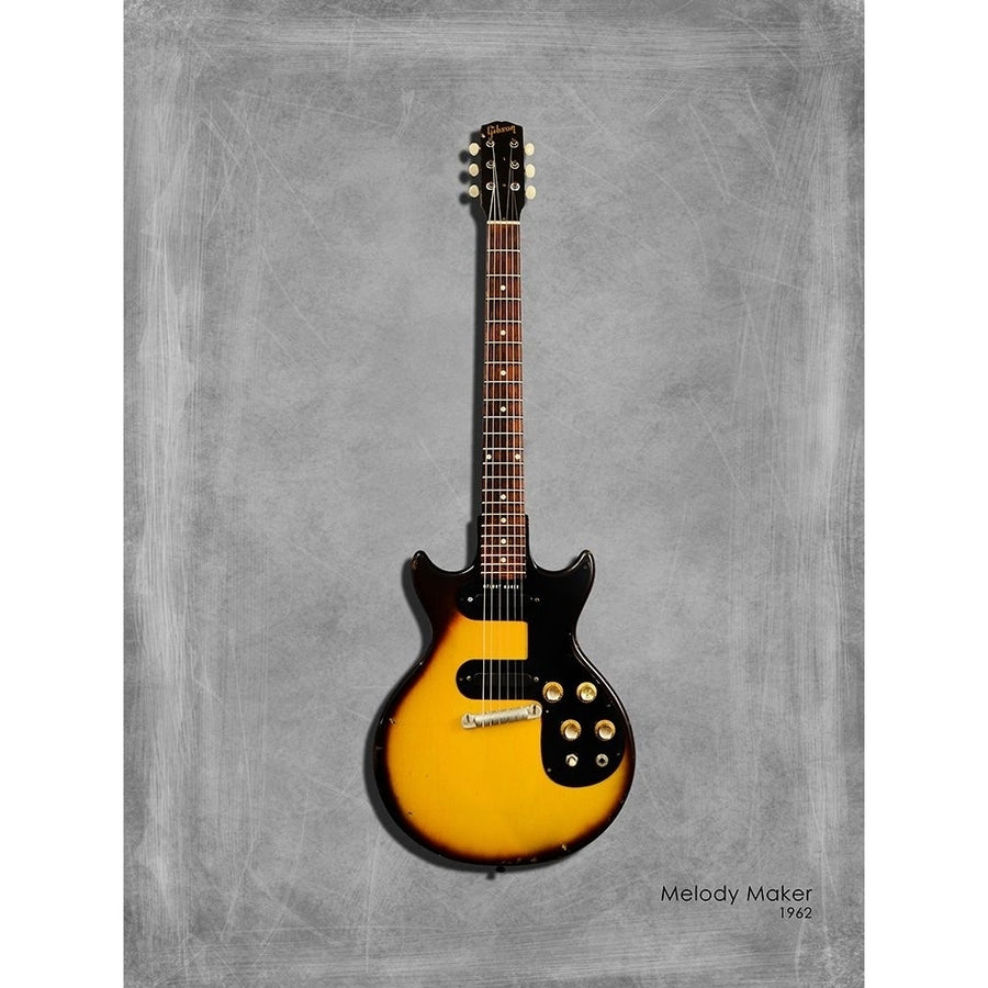 Gibson Melody Maker 62 Poster Print by Mark Rogan RGN114884 Image 1