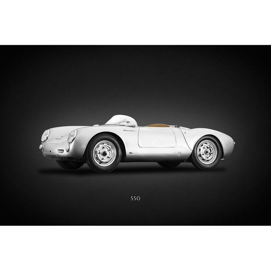 Porsche 550 Spyder Angled Poster Print by Mark Rogan RGN115686 Image 1