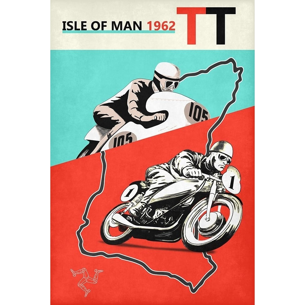 Isle Of Man TT 1962 Poster Print by Mark Rogan RGN116708 Image 1