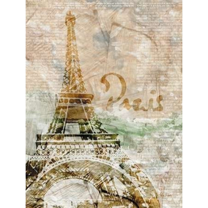 Sepia Paris Poster Print by LuAnn Roberto Image 1