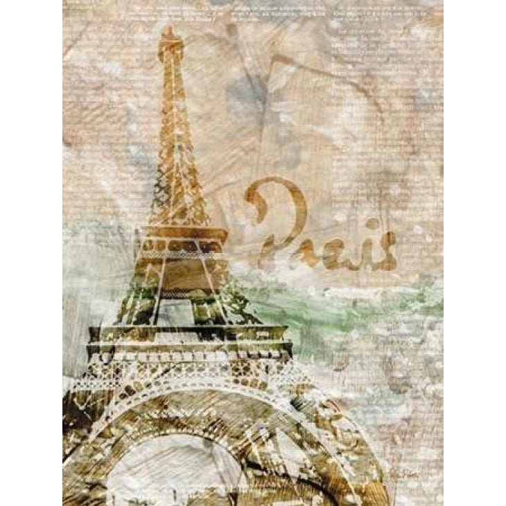 Sepia Paris Poster Print by LuAnn Roberto Image 1