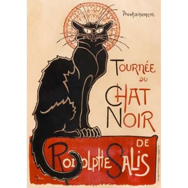 Chat Noir Poster Print by Thelophile-Alexandre Steinlen Image 1