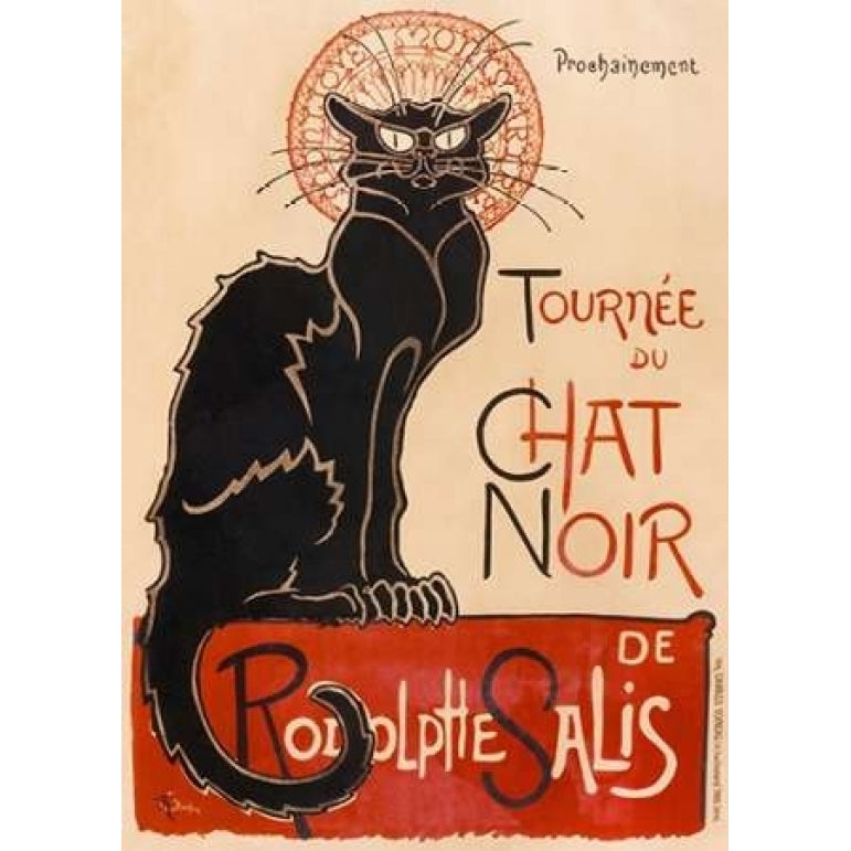 Chat Noir Poster Print by Thelophile-Alexandre Steinlen Image 2