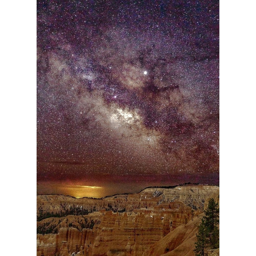 Milky Way over Bryce Canyon Poster Print by Shawn/Corinne Severn Image 1