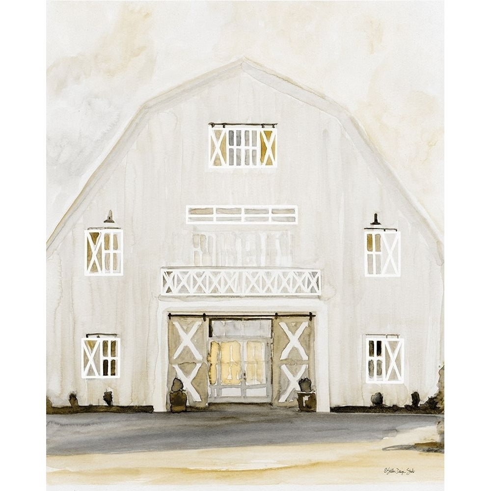 Wedding Barn Poster Print by Stellar Designs Studio Stellar Designs Studio SDS498 Image 1