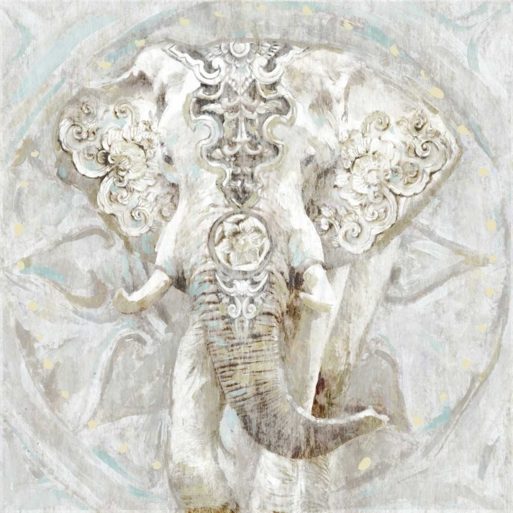 Ivory Elephant I Poster Print by Edward Selkirk Image 1