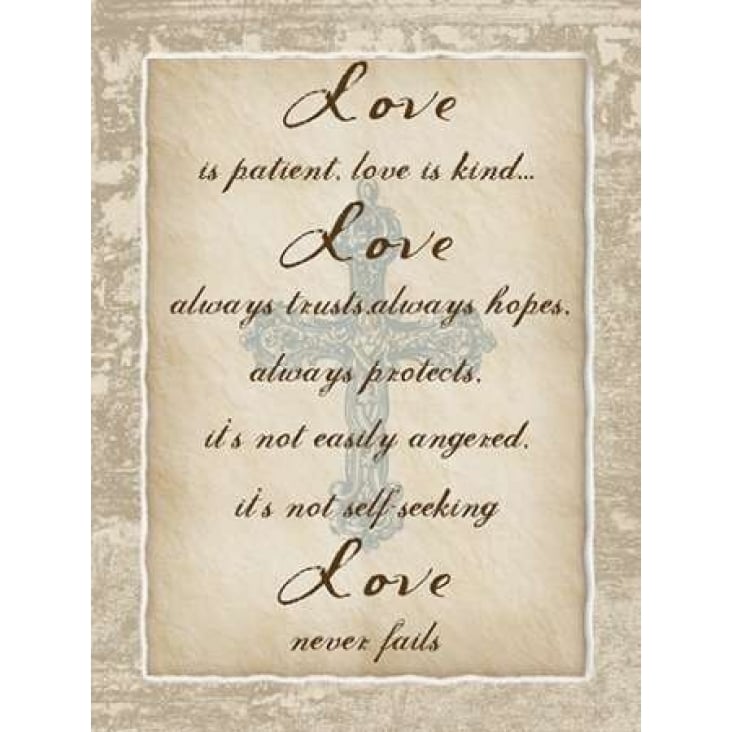 Patient Love Poster Print by Sheldon Lewis Image 1