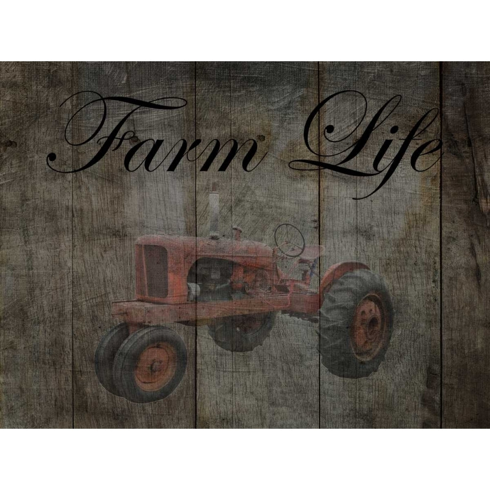 Tractor Poster Print by Sheldon Lewis Image 1