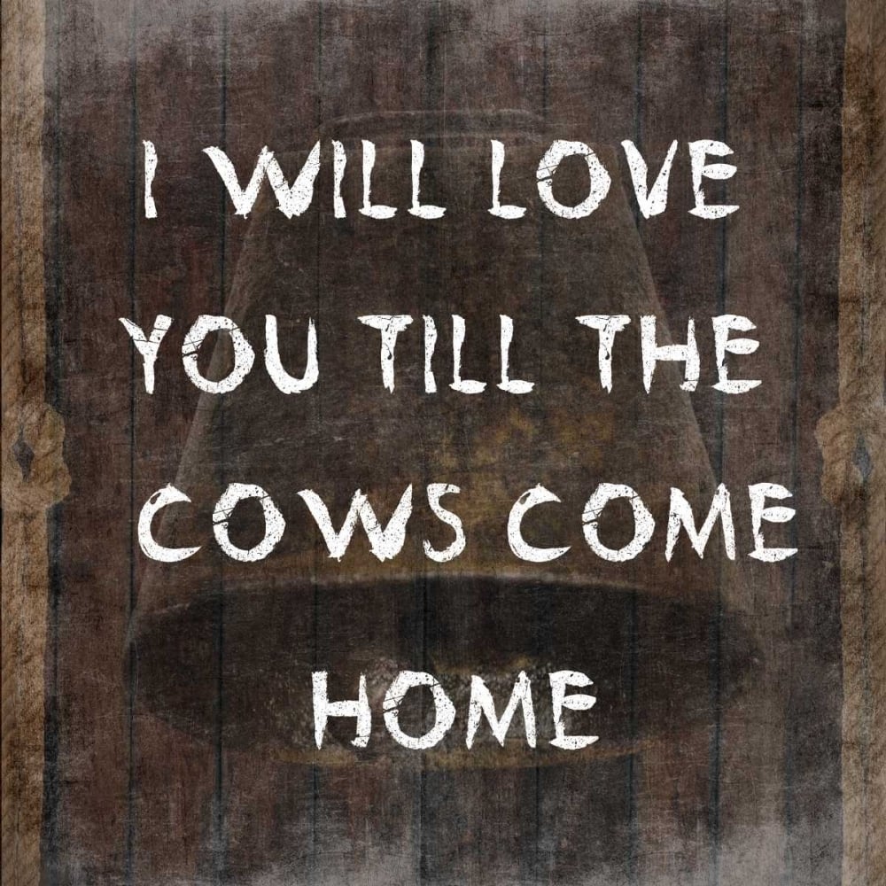 Cows Come Home Poster Print by Sheldon Lewis Image 1