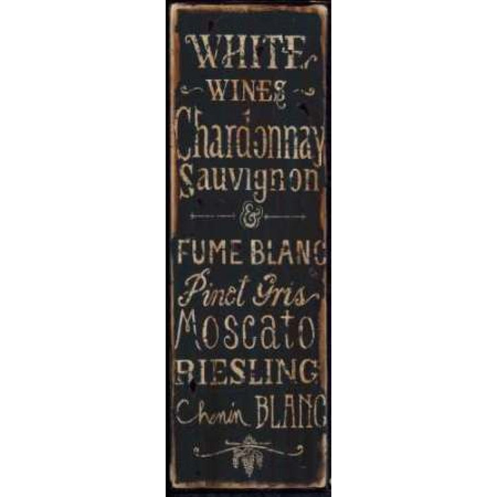 White Wines Poster Print by Luis Sanchez Image 1