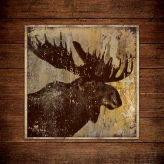 Moose Portrait Poster Print by Stephanie Marrott Image 2