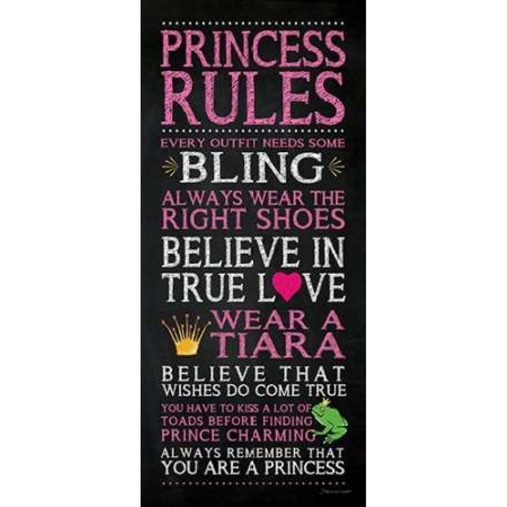 Princess Rules Poster Print by Stephanie Marrott Image 2