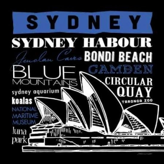 Sydney Poster Print by Stephanie Marrott Image 2