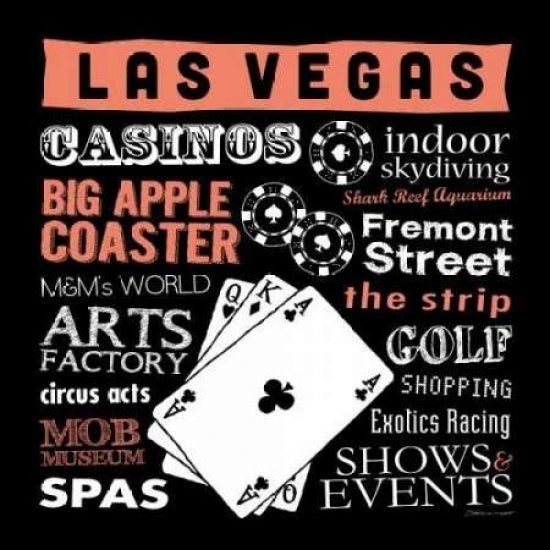 Vegas Poster Print by Stephanie Marrott Image 1