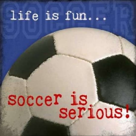 Soccer Poster Print by Stephanie Marrott Image 1