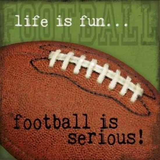 Football Poster Print by Stephanie Marrott Image 1