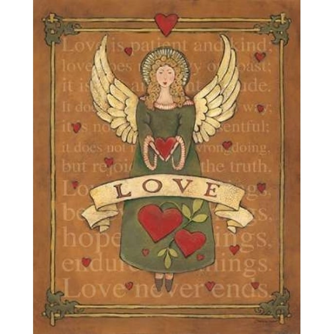 Angel Love Poster Print by Stephanie Marrott Image 2