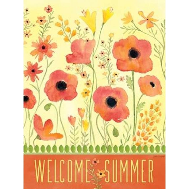 Welcome Summer Poster Print by Stephanie Marrott Image 1