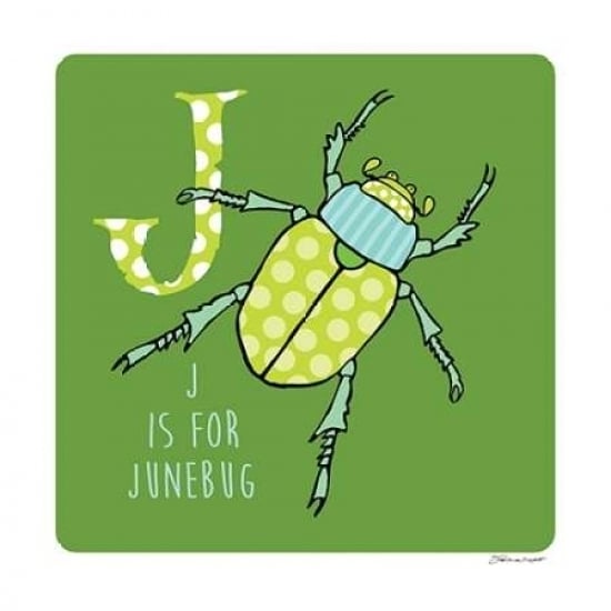 J is For June Bug Poster Print by Stephanie Marrott Image 1