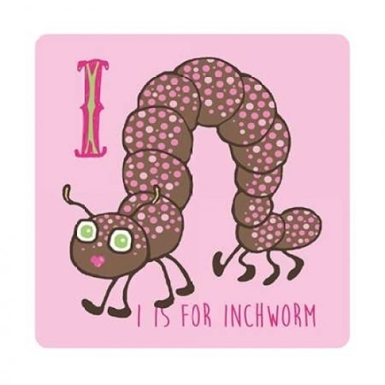 I is For Inch Worm Poster Print by Stephanie Marrott Image 1