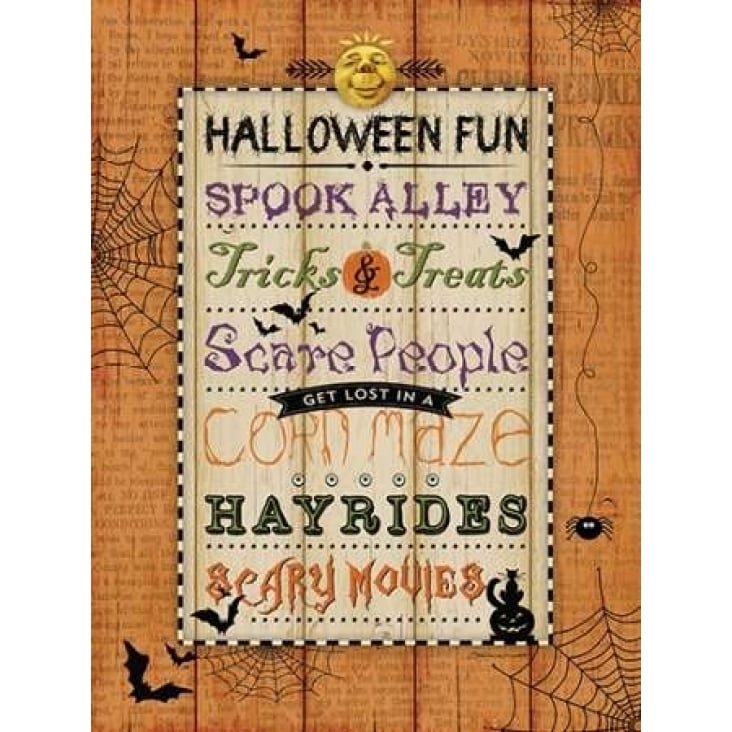 Halloween Fun Poster Print by Stephanie Marrott Image 1