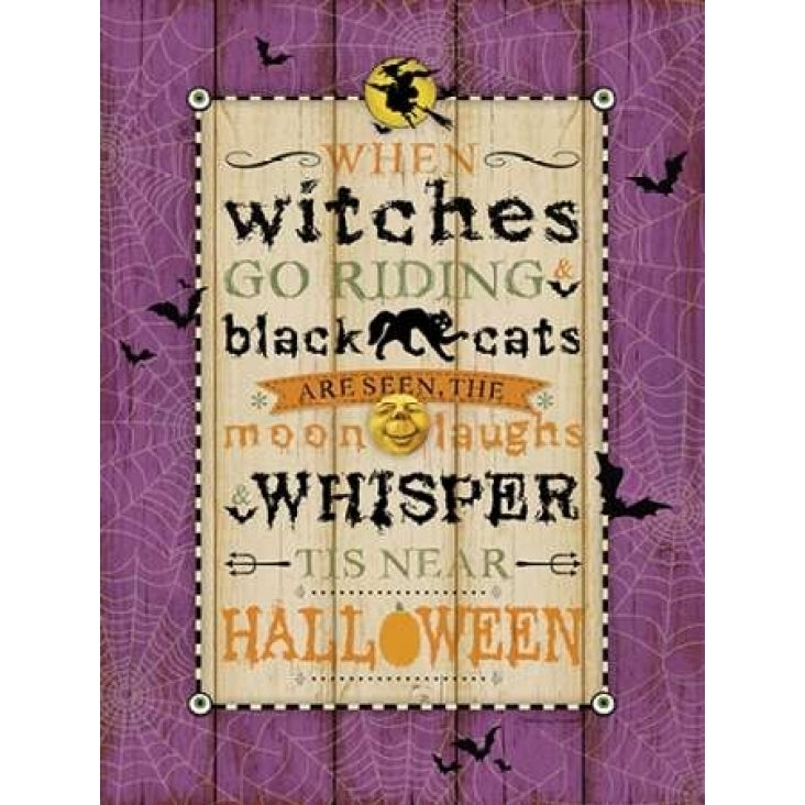 Witches Go Riding Poster Print by Stephanie Marrott Image 1