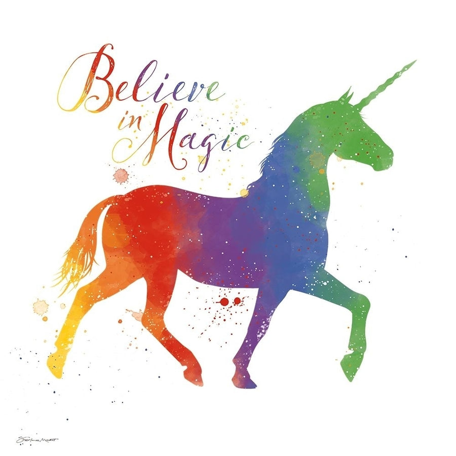 Magic Unicorn Poster Print by Stephanie Marrott Image 1