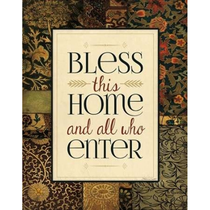 Bless This Home Poster Print by Stephanie Marrott Image 1