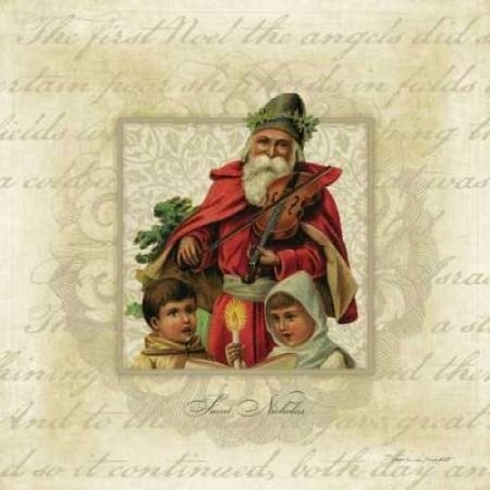 Saint Nicholas Poster Print by Stephanie Marrott Image 2