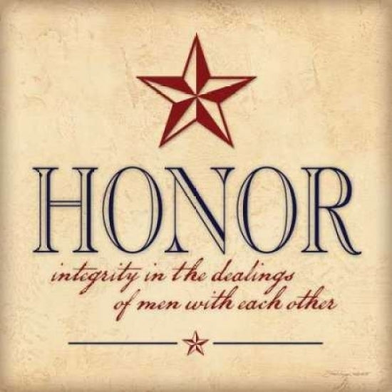 Honor Poster Print by Stephanie Marrott Image 1